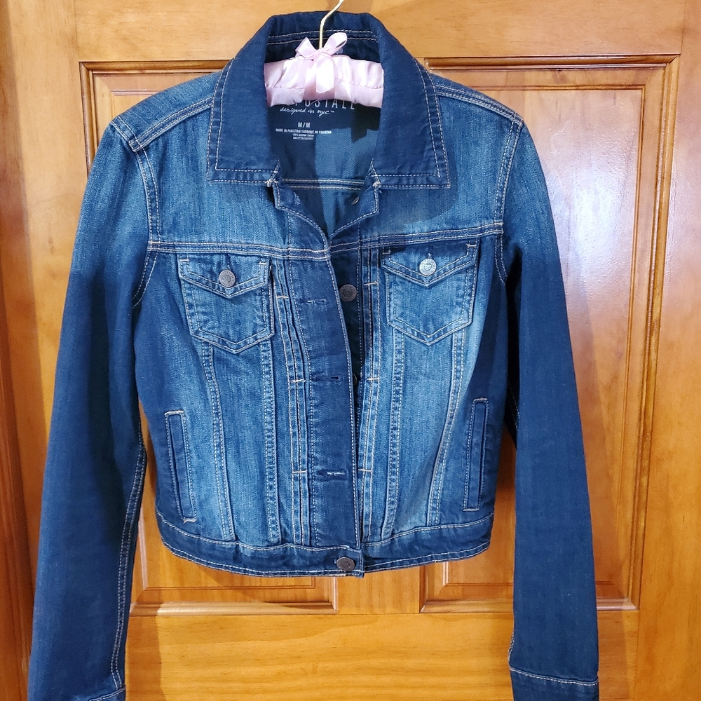 Denim Jeans Jacket Aeropostale Sz M